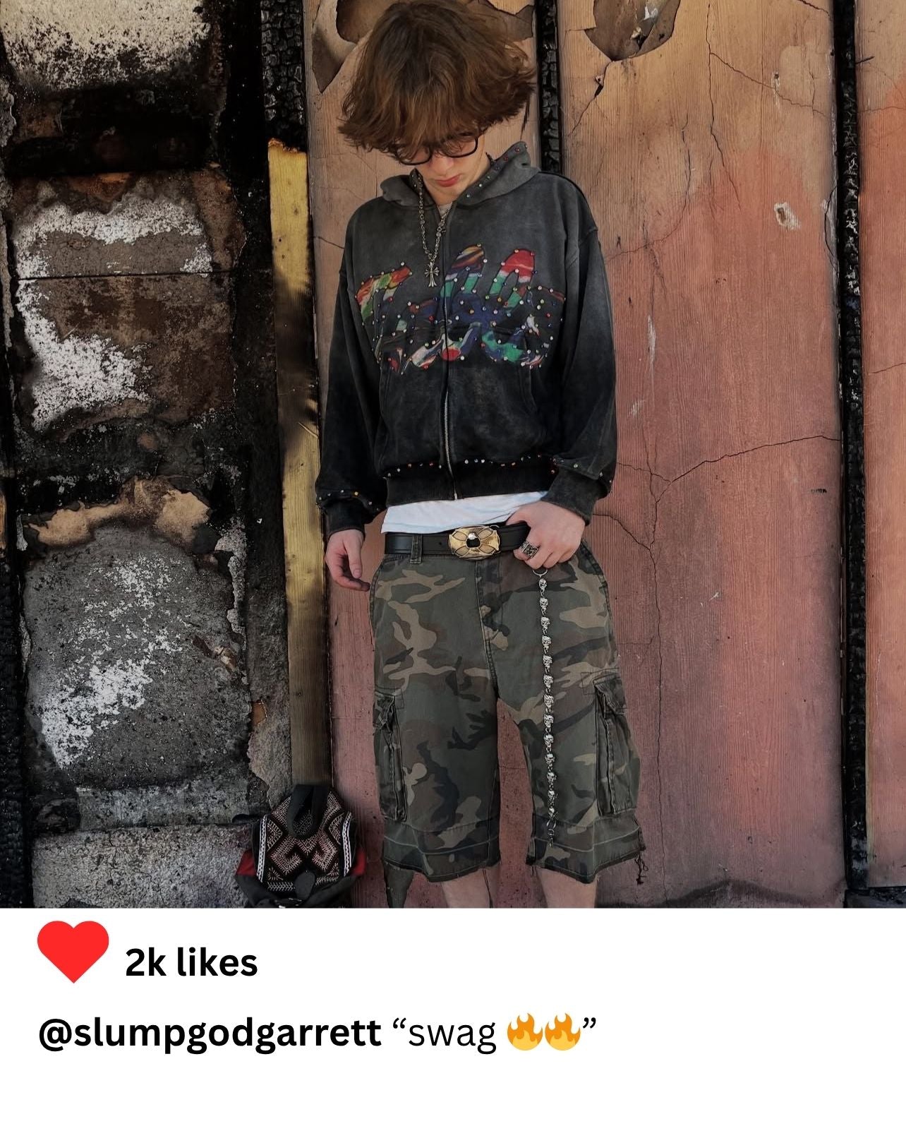 Customer rocking FABL3 Grey Hoodie