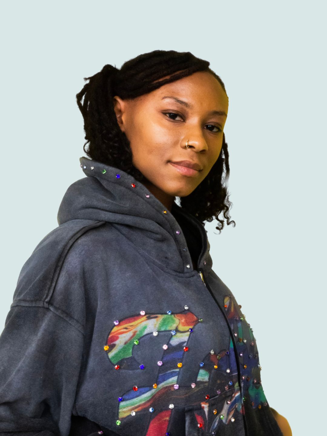 GALLERY HOODIE  (GREY) - FABL3.CO