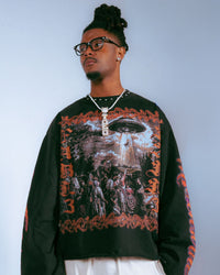 'VISITORS AREN'T WELCOME' THERMAL LONG SLEEVE
