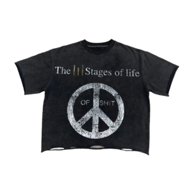 Three Stages Of Life Vintage Tee